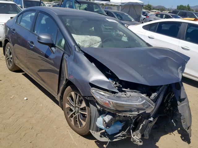 19XFB2F98DE273481 - 2013 HONDA CIVIC EXL 灰色 照片 1