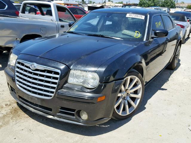 2C3KA73W67H762094 - 2007 CHRYSLER 300C SRT-8 BLACK photo 2