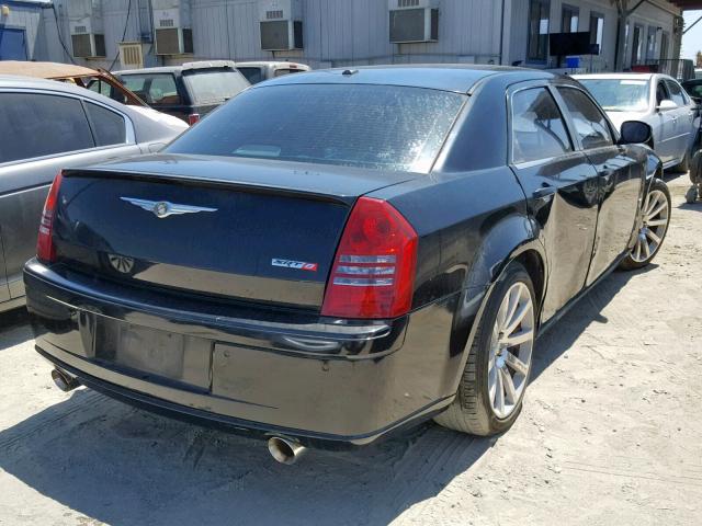 2C3KA73W67H762094 - 2007 CHRYSLER 300C SRT-8 BLACK photo 4