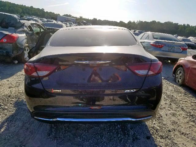 1C3CCCAB4GN112405 - 2016 CHRYSLER 200 LIMITE BLACK photo 10