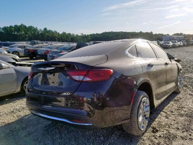 1C3CCCAB4GN112405 - 2016 CHRYSLER 200 LIMITE BLACK photo 4