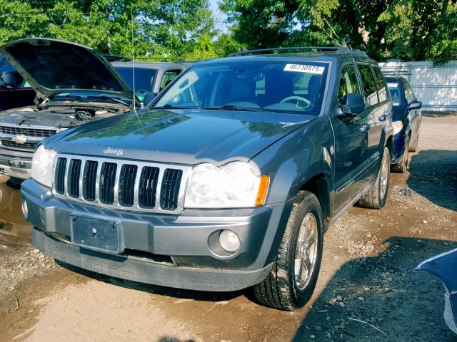 1J8HR58N67C637398 - 2007 JEEP GRAND CHER GRAY photo 2