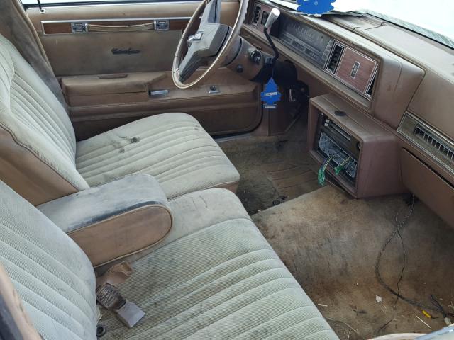 2G3GR69A4G2336939 - 1986 OLDSMOBILE CUTLASS SU BROWN photo 5