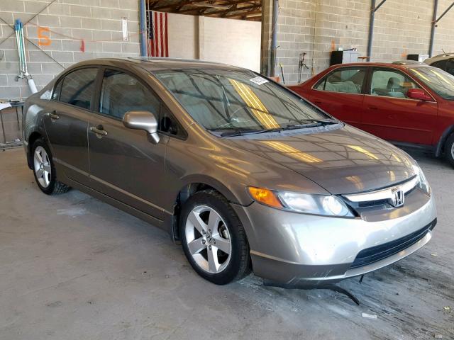 1HGFA16938L061597 - 2008 HONDA CIVIC EXL 灰色 照片 1