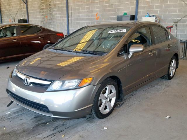 1HGFA16938L061597 - 2008 HONDA CIVIC EXL 灰色 照片 2