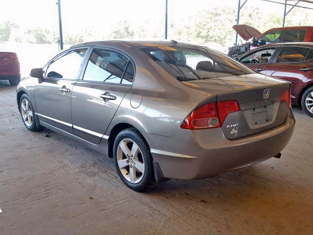 1HGFA16938L061597 - 2008 HONDA CIVIC EXL 灰色 照片 3