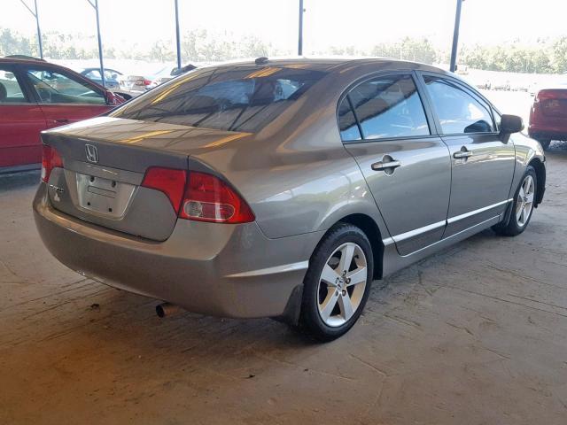 1HGFA16938L061597 - 2008 HONDA CIVIC EXL 灰色 照片 4