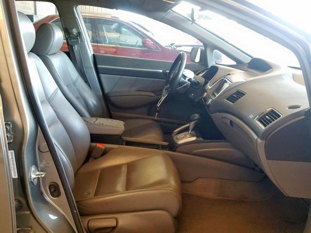 1HGFA16938L061597 - 2008 HONDA CIVIC EXL 灰色 照片 5