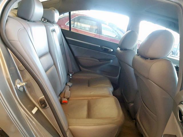 1HGFA16938L061597 - 2008 HONDA CIVIC EXL 灰色 照片 6