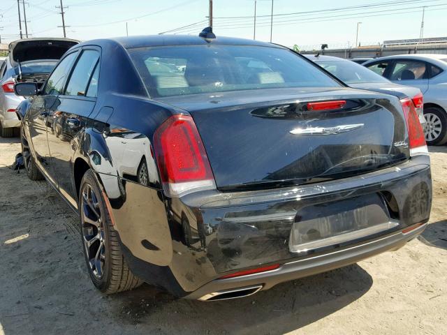 2C3CCABG1KH539606 - 2019 CHRYSLER 300 S BLACK photo 3