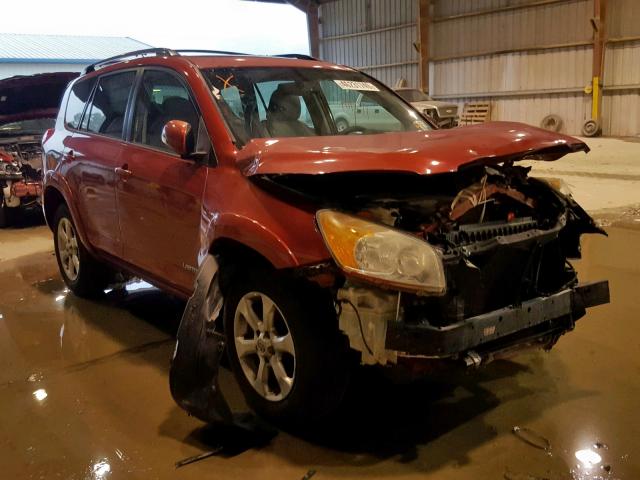 2T3YK4DV7AW007664 - 2010 TOYOTA RAV4 LIMIT BURGUNDY photo 1