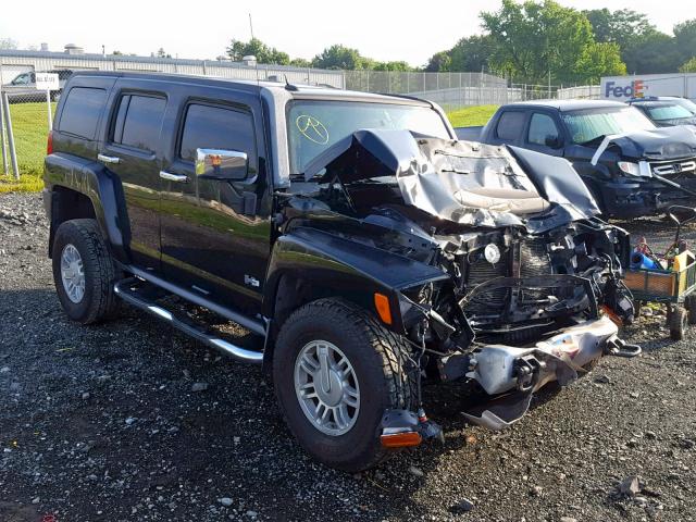 5GTEN13E388128355 - 2008 HUMMER H3 BLACK photo 1