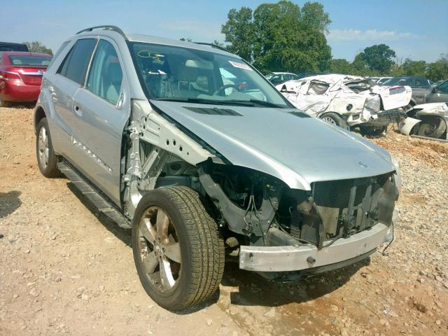 4JGBB5GB3BA664552 - 2011 MERCEDES-BENZ ML 350 SILVER photo 1