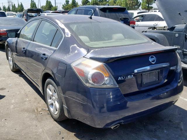 1N4CL21E77C230255 - 2007 NISSAN ALTIMA HYB BLUE photo 3