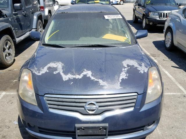 1N4CL21E77C230255 - 2007 NISSAN ALTIMA HYB BLUE photo 9