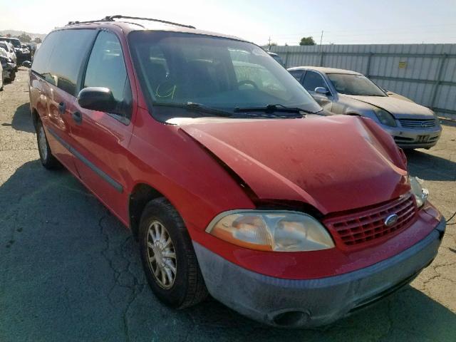 2FMZA51411BB28097 - 2001 FORD WINDSTAR RED photo 1