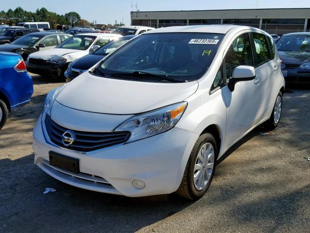 3N1CE2CP3EL386462 - 2014 NISSAN VERSA NOTE WHITE photo 2