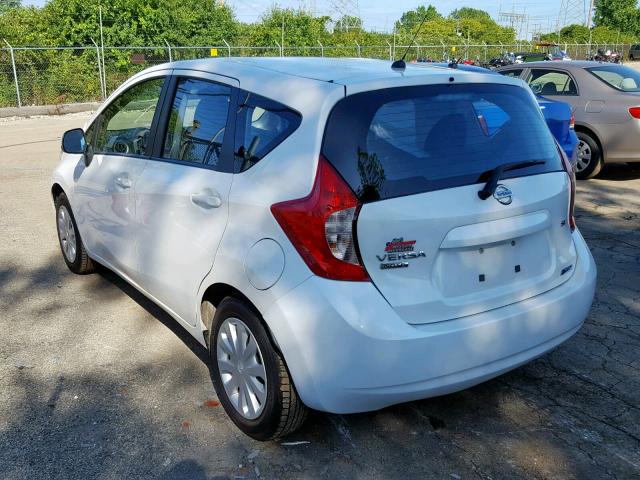 3N1CE2CP3EL386462 - 2014 NISSAN VERSA NOTE WHITE photo 3