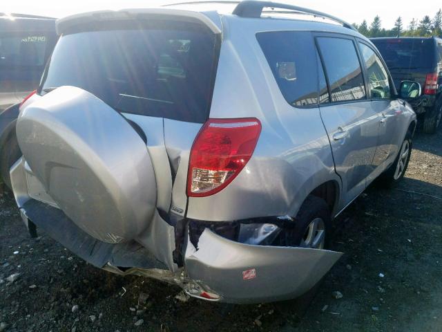 JTMBD31V386074871 - 2008 TOYOTA RAV4 LIMIT SILVER photo 4