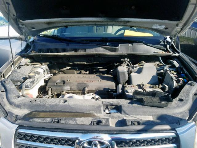 JTMBD31V386074871 - 2008 TOYOTA RAV4 LIMIT SILVER photo 7