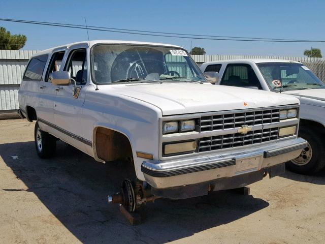 1GNEV16K2LF119795 - 1990 CHEVROLET SUBURBAN V WHITE photo 1