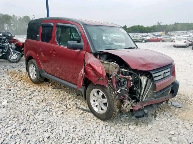 5J6YH18747L001013 - 2007 HONDA ELEMENT EX MAROON photo 1