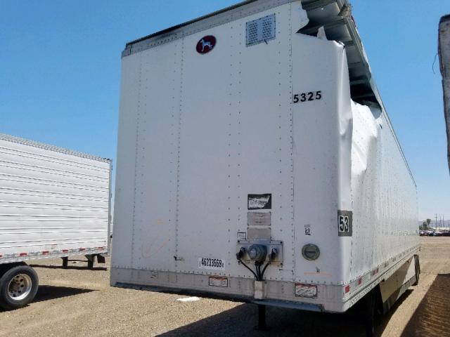 1GRAA0626EK235613 - 2014 GREAT DANE TRAILER TRAILER WHITE photo 3