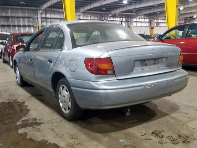 1G8ZH52892Z228278 - 2002 SATURN SL1 BLUE photo 3