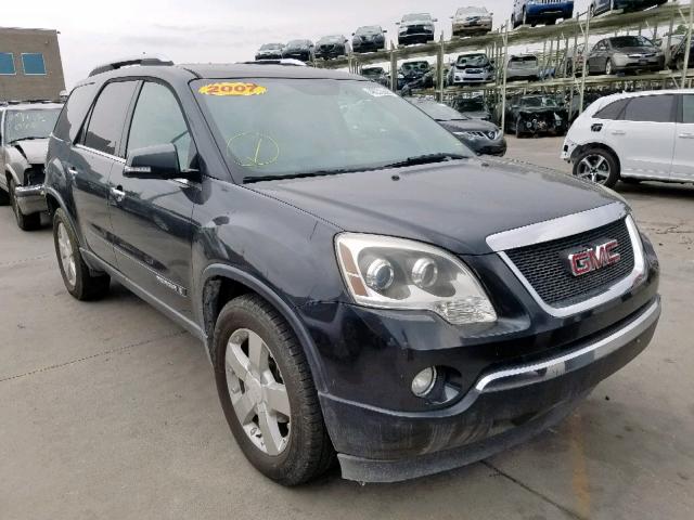 1GKEV23777J148277 - 2007 GMC ACADIA SLT შავი ფოტო 1