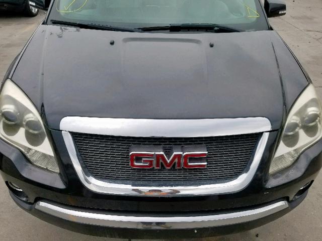 1GKEV23777J148277 - 2007 GMC ACADIA SLT შავი ფოტო 9