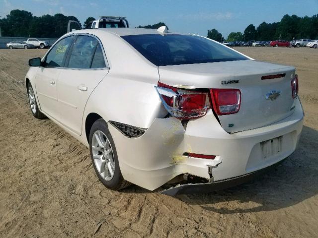 1G11C5SL3EF242519 - 2014 CHEVROLET MALIBU 1LT 白色 照片 3