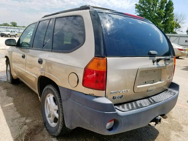 1GKDT13SX62171920 - 2006 GMC ENVOY BEIGE photo 3