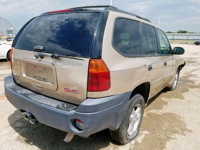 1GKDT13SX62171920 - 2006 GMC ENVOY BEIGE photo 4