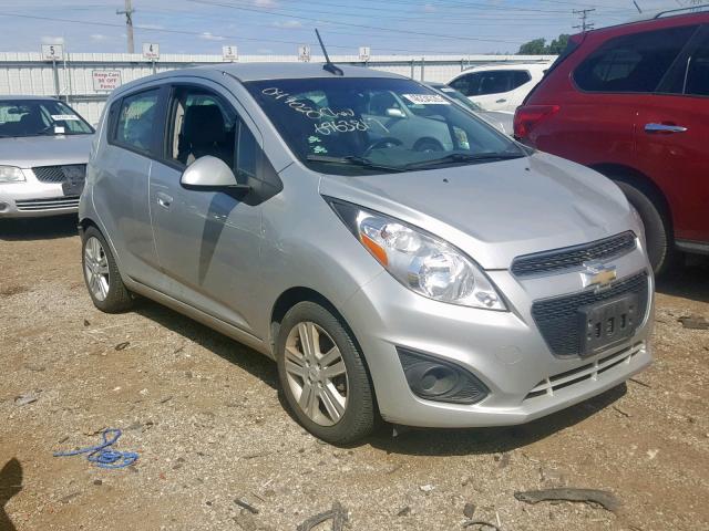 KL8CB6S94DC623298 - 2013 CHEVROLET SPARK LS SILVER photo 1