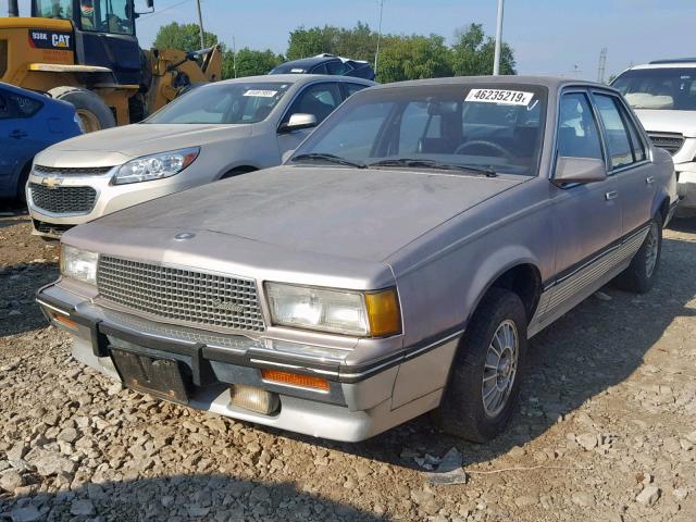 1G6JG69W6GJ520494 - 1986 CADILLAC CIMARRON SILVER photo 2