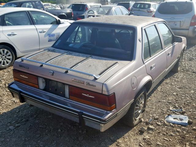 1G6JG69W6GJ520494 - 1986 CADILLAC CIMARRON SILVER photo 4