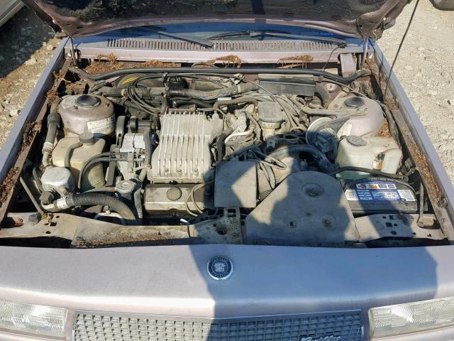 1G6JG69W6GJ520494 - 1986 CADILLAC CIMARRON SILVER photo 7