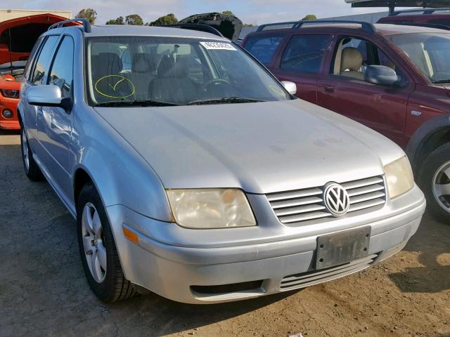 WVWSE61J34W000615 - 2004 VOLKSWAGEN JETTA GLS SILVER photo 1