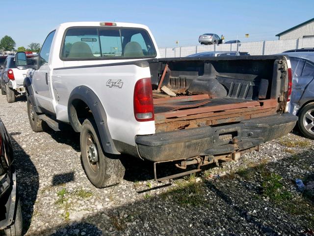 1FTSF21P56EB77511 - 2006 FORD F250 SUPER WHITE photo 3