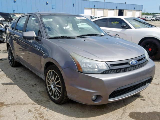 1FAHP3GN0AW294411 - 2010 FORD FOCUS SES GRAY photo 1