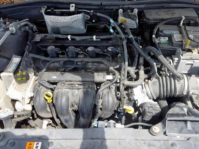 1FAHP3GN0AW294411 - 2010 FORD FOCUS SES GRAY photo 7