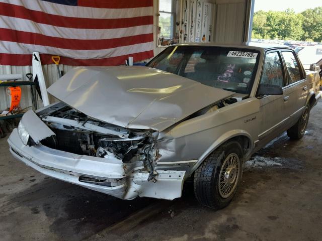 1G3AG55N4P6300553 - 1993 OLDSMOBILE CUTLASS CI 灰色 照片 2