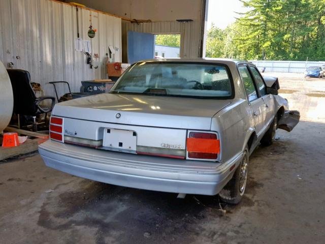 1G3AG55N4P6300553 - 1993 OLDSMOBILE CUTLASS CI 灰色 照片 4