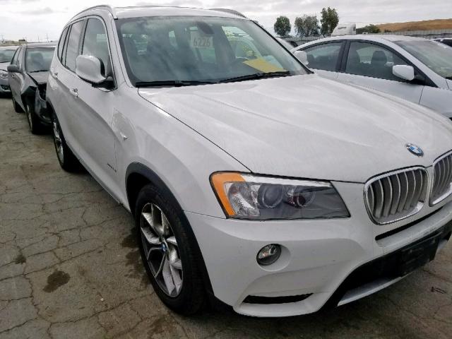 5UXWX7C50BL732604 - 2011 BMW X3 XDRIVE3 WHITE photo 1