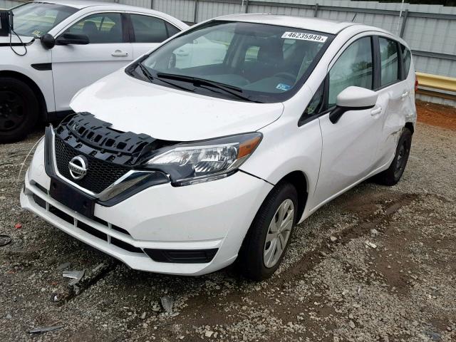 3N1CE2CP2JL370120 - 2018 NISSAN VERSA NOTE WHITE photo 2