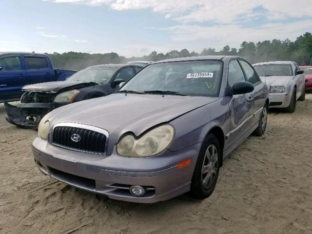 KMHWF25S15A115508 - 2005 HYUNDAI SONATA GL SILVER photo 2