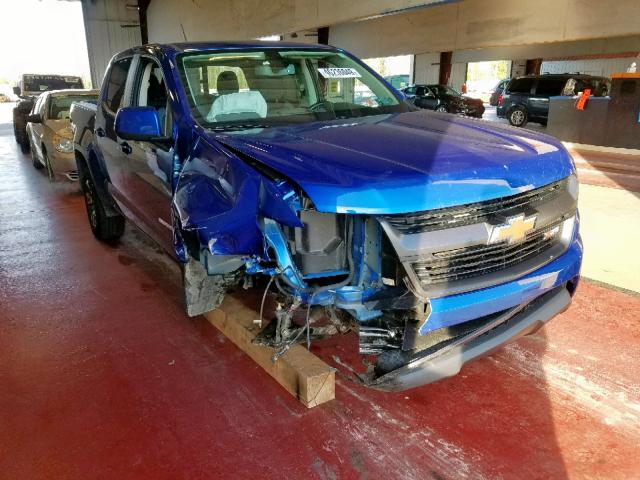 1GCGTDEN6K1150046 - 2019 CHEVROLET COLORADO Z BLUE photo 1