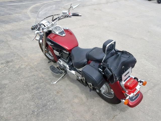 JS1VS55A872107580 - 2007 SUZUKI VL800 MAROON photo 3