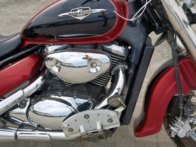 JS1VS55A872107580 - 2007 SUZUKI VL800 MAROON photo 7