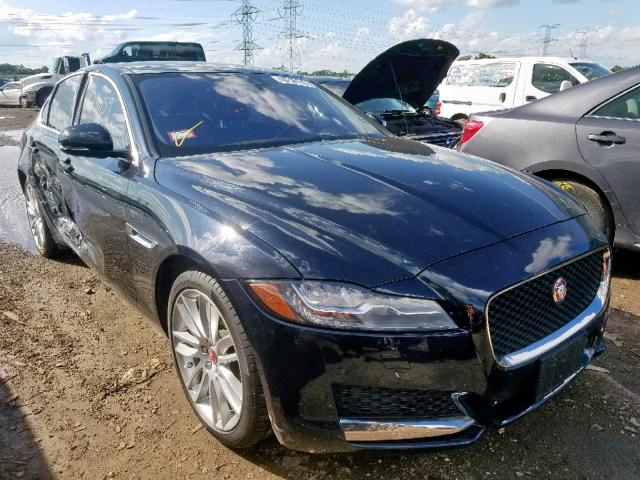 SAJBK4BVXGCY19806 - 2016 JAGUAR XF PRESTIG BLACK photo 1